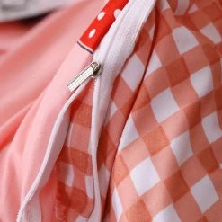 Home Decor Sweet Peach & Strawberry Print Bedding Set