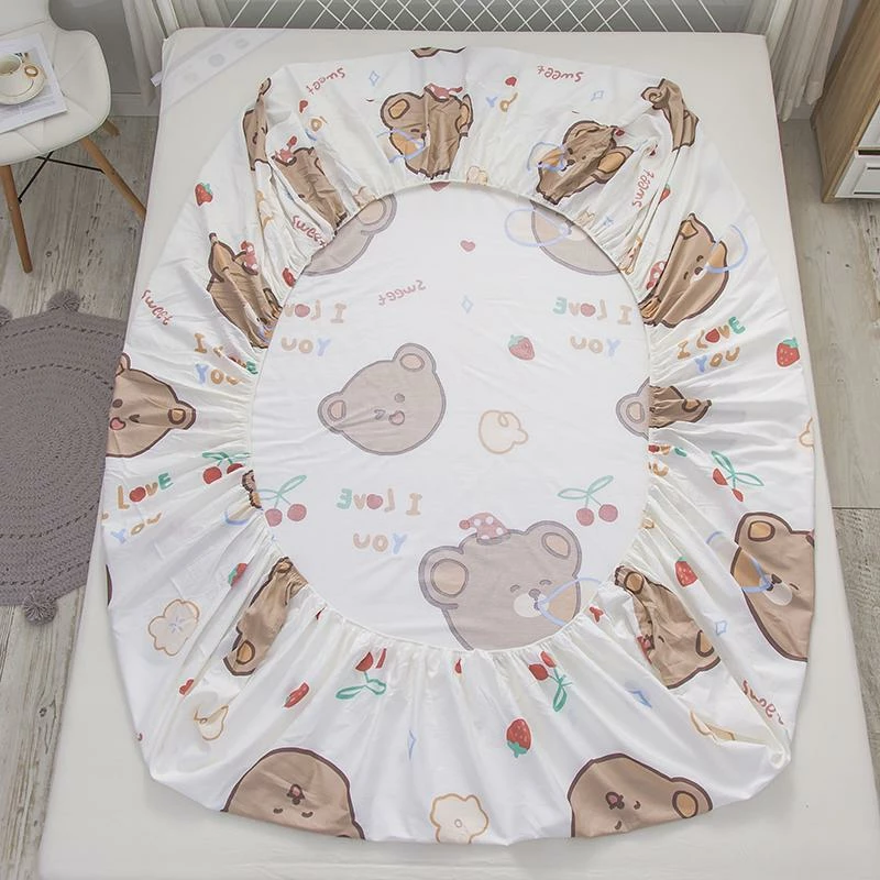 Home Decor Sweet Teddy Bears Fitted Bedsheet 6 Home Decor Sweet Teddy Bears Fitted Bedsheet