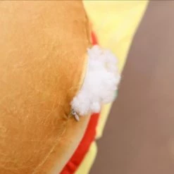 Soft Toy Plush & Toys Tasty Round Burger Pillow