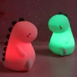 Home Decor Tato And Tate The Dino Lovers LED Night Light