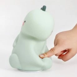 Home Decor Tato And Tate The Dino Lovers LED Night Light