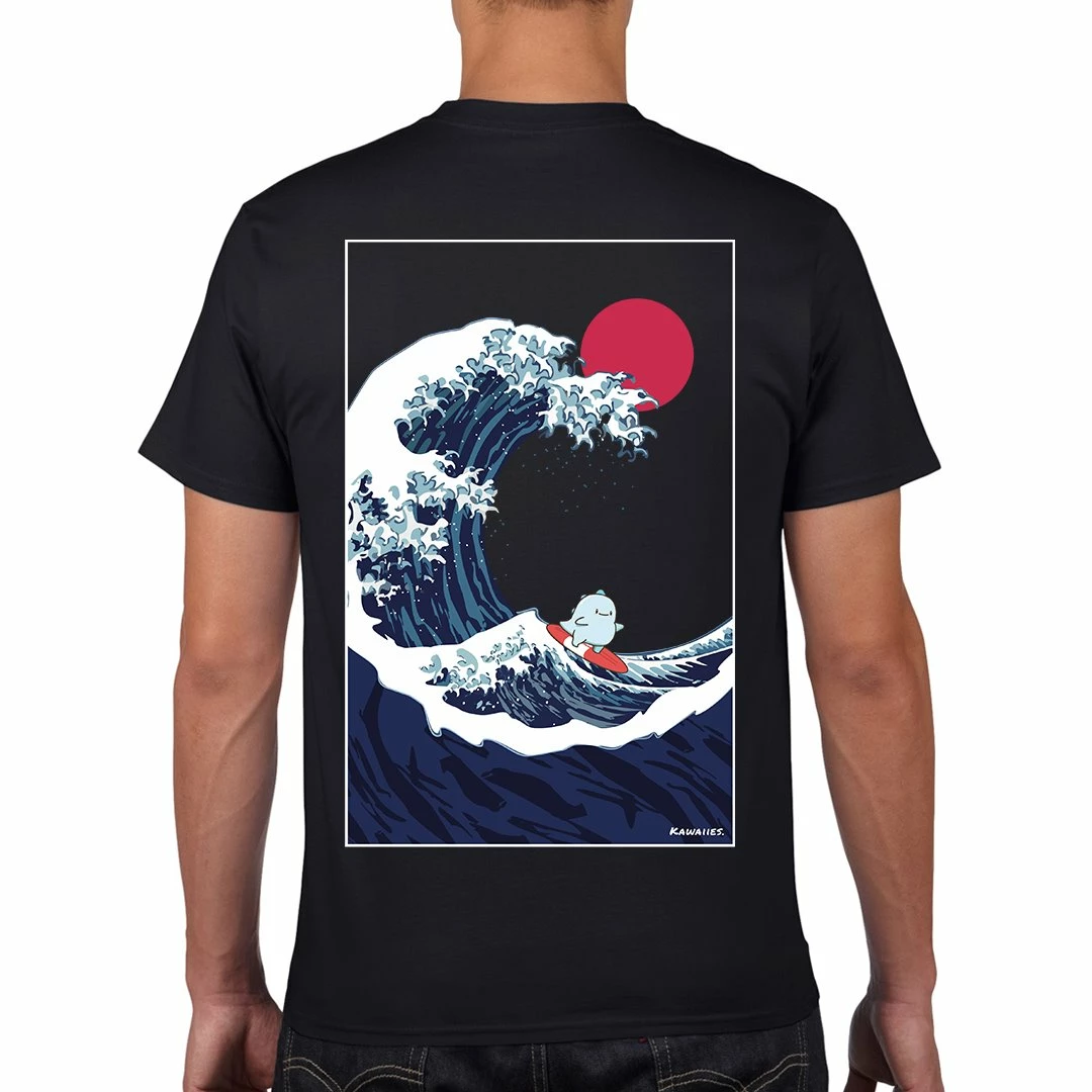 Apparel Tato Surfing The Great Wave Square Tee 5 Apparel Tato Surfing The Great Wave Square Tee