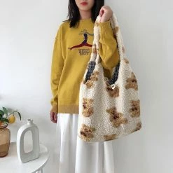 Apparel Teddy Bear Tote