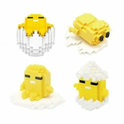 Build It Food & Drinks The Chill Lazy Egg Nano Building Blocks