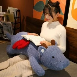 Soft Toy The Fluffy Giants Dragon Fox Bunny Bear Shark Plushies Plush & Toys