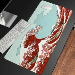 Accessories The Great Wave Off Kanagawa Large Mouse Pad Collection