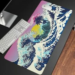 Accessories The Great Wave Off Kanagawa Large Mouse Pad Collection