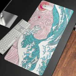 Accessories The Great Wave Off Kanagawa Large Mouse Pad Collection