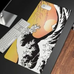 Accessories The Great Wave Off Kanagawa Large Mouse Pad Collection