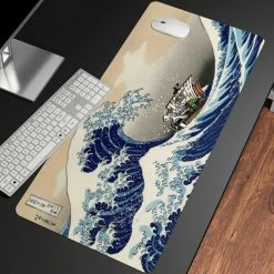 Accessories The Great Wave Off Kanagawa Large Mouse Pad Collection