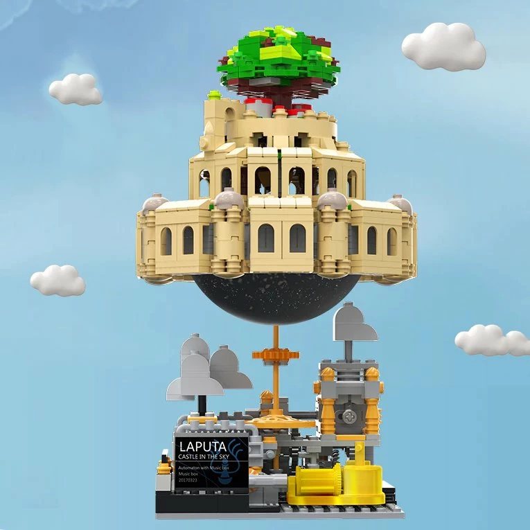 Build It The Japanese Royal Floating Laputa Castle 13 Build It The Japanese Royal Floating Laputa Castle