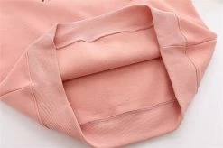 Apparel Three Kawaii Cats Long Sleeve Two-Tone Cotton Hoodie