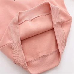 Apparel Three Kawaii Cats Long Sleeve Two-Tone Cotton Hoodie