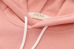 Apparel Three Kawaii Cats Long Sleeve Two-Tone Cotton Hoodie