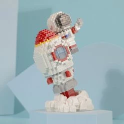 Build It To The Moon Astronaut Rocket Launch Nano Building Sets