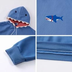 Apparel Tommy The Shark Kawaii Hoodies