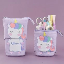 Kawaiies Sales 10 Accessories Stationery Trendy Animal Telescopic Case à La Mode