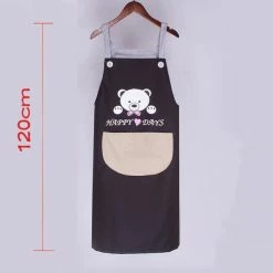 Home Decor Very Cute And Extra Long Teddy Apron Kitchen Linen