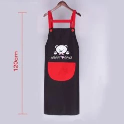 Home Decor Very Cute And Extra Long Teddy Apron Kitchen Linen