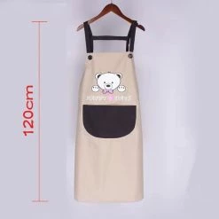 Home Decor Very Cute And Extra Long Teddy Apron Kitchen Linen