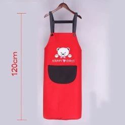 Home Decor Very Cute And Extra Long Teddy Apron Kitchen Linen