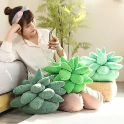 Soft Toy Plush & Toys Vibrant Succulent Plush Squad