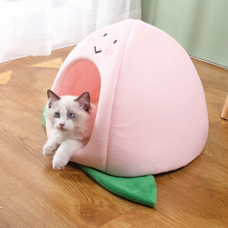 Home Decor Warm Kawaii Cat Dog Beds Cave Hideout 4 Home Decor Warm Kawaii Cat Dog Beds Cave Hideout
