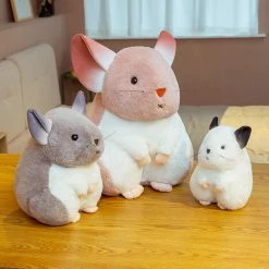 Soft Toy Whispering Chinchillas Trio Plush & Toys