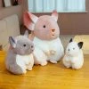 Soft Toy Whispering Chinchillas Trio Plush & Toys