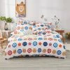 Home Decor White Floral Illustration Supreme Bedding Set Home & Pets