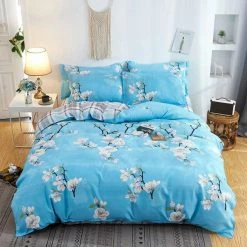 Home Decor Home & Pets White Orchid Tree Bedding Set