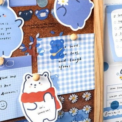 Accessories Winter Friends Stickers And Memo Set Sea Animals 17 Accessories Winter Friends Stickers And Memo Set Sea Animals