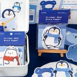 Accessories Winter Friends Stickers And Memo Set Sea Animals 28 Accessories Winter Friends Stickers And Memo Set Sea Animals