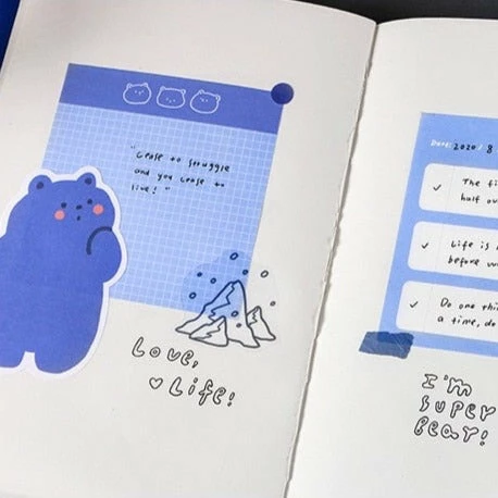 Accessories Winter Friends Stickers And Memo Set Sea Animals 18 Accessories Winter Friends Stickers And Memo Set Sea Animals