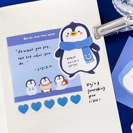 Accessories Winter Friends Stickers And Memo Set Sea Animals 16 Accessories Winter Friends Stickers And Memo Set Sea Animals