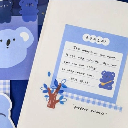 Accessories Winter Friends Stickers And Memo Set Sea Animals 13 Accessories Winter Friends Stickers And Memo Set Sea Animals