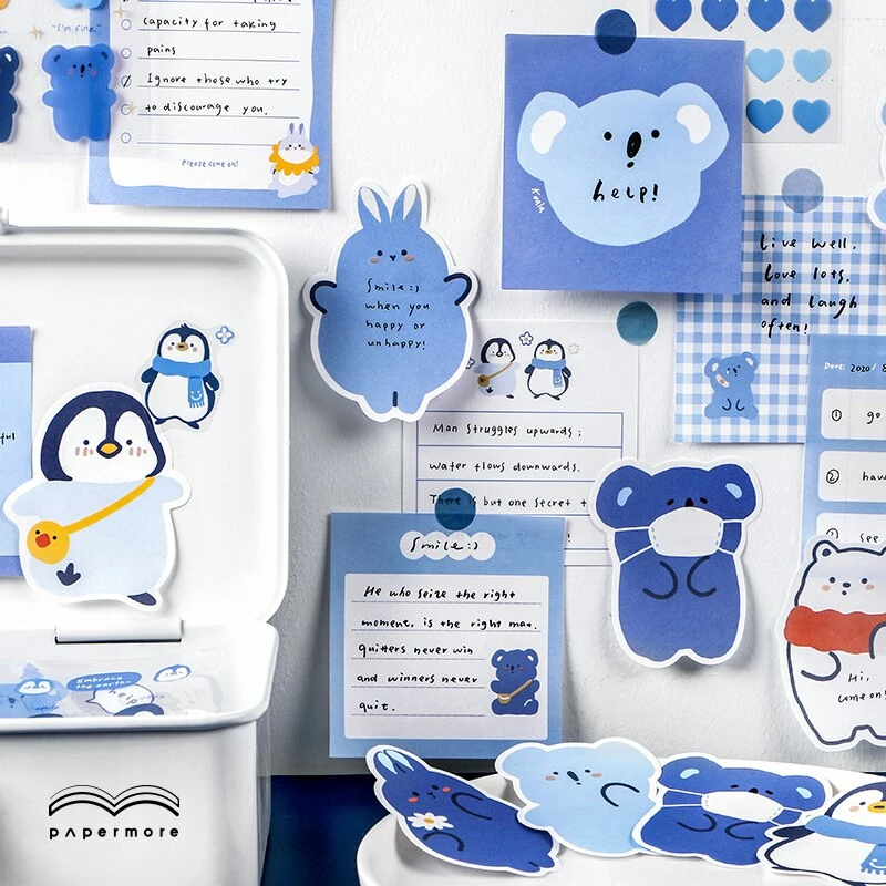 Accessories Winter Friends Stickers And Memo Set Sea Animals 21 Accessories Winter Friends Stickers And Memo Set Sea Animals