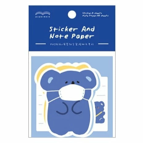 Accessories Winter Friends Stickers And Memo Set Sea Animals 5 Accessories Winter Friends Stickers And Memo Set Sea Animals