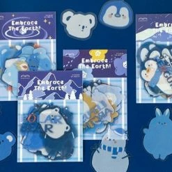 Accessories Sea Animals Winter Friends Stickers Set