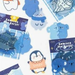 Accessories Sea Animals Winter Friends Stickers Set 42 Accessories Sea Animals Winter Friends Stickers Set