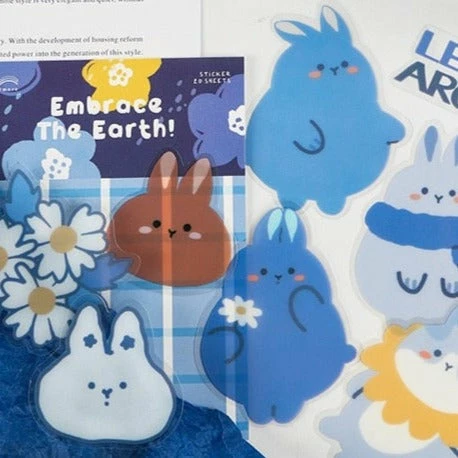 Accessories Sea Animals Winter Friends Stickers Set 13 Accessories Sea Animals Winter Friends Stickers Set