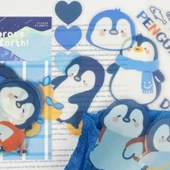 Accessories Sea Animals Winter Friends Stickers Set 35 Accessories Sea Animals Winter Friends Stickers Set