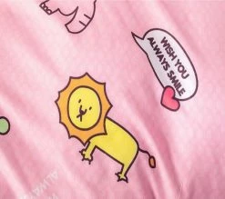 Home Decor Wish You Always Smile Zoo Day Out Bedding Set Sea Animals