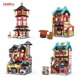 Build It Yanping Streets Stores Set 1