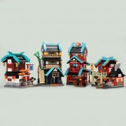 Build It Yanping Streets Stores Set 2 Buildings