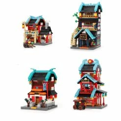 Build It Yanping Streets Stores Set 2 Buildings