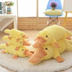 Soft Toy Plush & Toys Yellow Kawaii Long Snuggly Platypus Plushie