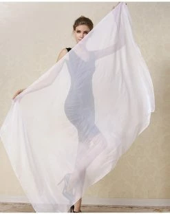 Apparel Pure Silk Transparent Extra Large Scarf