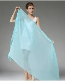 Apparel Pure Silk Transparent Extra Large Scarf