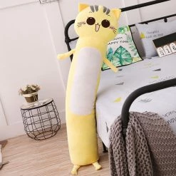 Soft Toy Buttercup The Long Snuggly Yellow Cat Plushie | NEW
